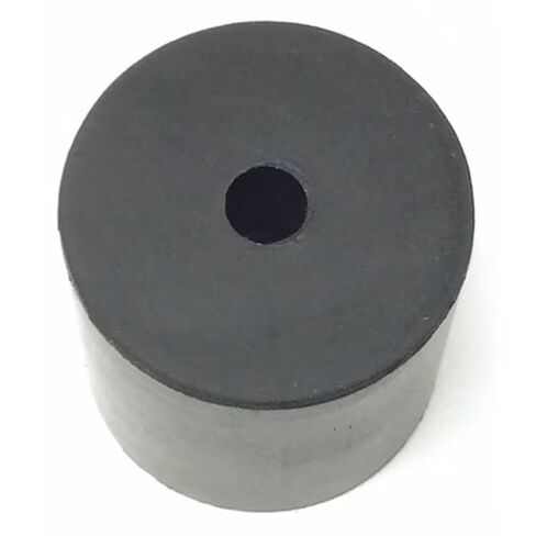 Bumper,1-1/4 in.,Black,Rubber,PK5 in Saudi Arabia