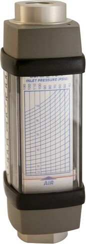 مقياس التدفق H671A -100 ، الألومنيوم ، للاستخدام مع الهواء والغازات المضغوطة الأخرى ، نطاق تدفق 10 - 100 SCFM ، 1/2 "أنثى NPT in Saudi Arabia