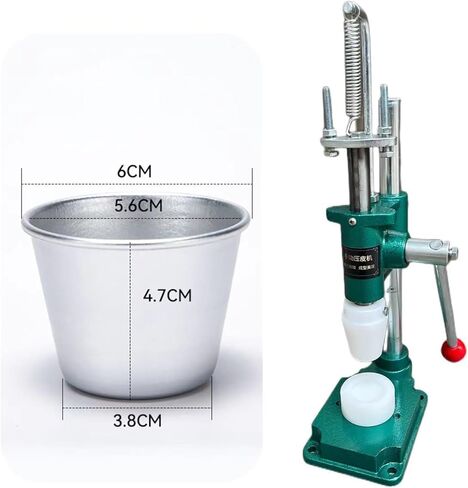 Egg Tart Forming Machine, Commercial Egg Tart Forming Machine, Easy to use, Suitable for Home, Restaurant, Cake Shop (L) in Saudi Arabia