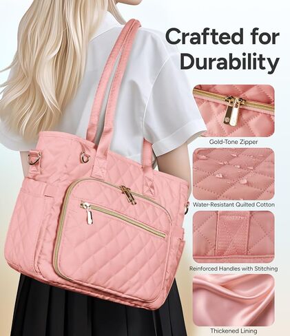 Large Bible Bag with Bible Cover Case for Women, Church Bag with Shoulder Strap, Quilted Bible Cover for Bible Study Supplies, a Christian Gift for Women, Navy in Saudi Arabia