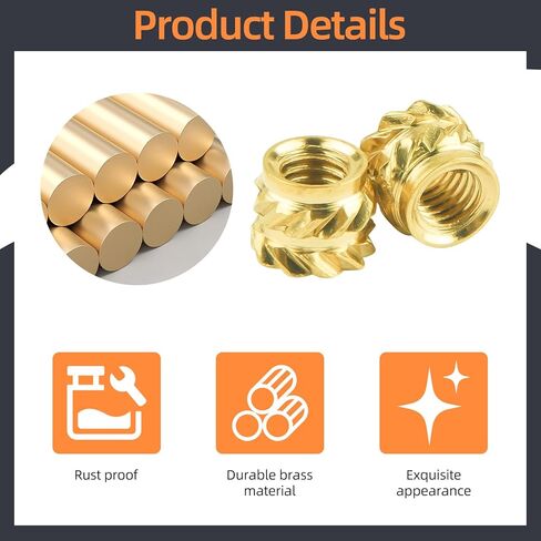 100 PCS M3 ملجم إدراج M3 × 4 مم × 5 مم مجموعة حرارة ، مكسرات ناتجة ثلاثية الأبعاد ، مصوّرات ملزمة in Kuwait