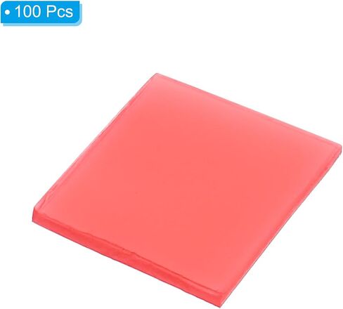 Patikil 2 × 2 سم طين غراء مطلي الماس ، 100 حزمة الغراء الصلصال مجموعة مجموعة من الماس المرسومة ، حرفة DIY ، الأزرق in Saudi Arabia