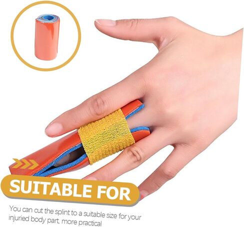 1roll Emergency Fracture Splint Breathable Polymer Support Brace for Fracture Fixation Lightweight and Comfortable First Aid in Saudi Arabia