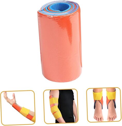 1roll Emergency Fracture Splint Breathable Polymer Support Brace for Fracture Fixation Lightweight and Comfortable First Aid in Saudi Arabia