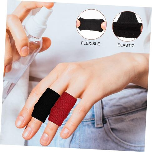 40pcs الأكمام ضغط دعم الإصبع من أجل دعامة إصبع مرنة للأصابع منتفخة مواد قابلة للتنفس للإصابة والاستخدام اليومي in Saudi Arabia