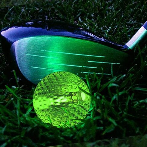 Glow Golf Balls (Set of 20) - Night Golf With Glow Stick Inserts (Assorted) in Saudi Arabia