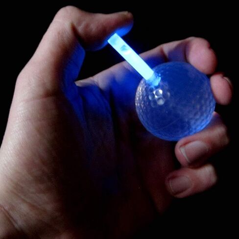 Glow Golf Balls (Set of 20) - Night Golf With Glow Stick Inserts (Assorted) in Saudi Arabia