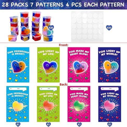 Slime Party Favors 24 Pack Galaxy Slime Ball, Stretchy and Non-Sticky Stress Relief Toy Soft DIY Toys Classroom Reward Birthday Halloween Party Favors for Kids Girls Boy in Saudi Arabia