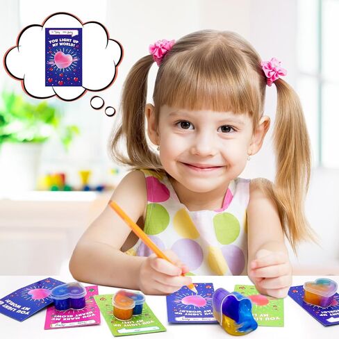 Slime Party Favors 24 Pack Galaxy Slime Ball, Stretchy and Non-Sticky Stress Relief Toy Soft DIY Toys Classroom Reward Birthday Halloween Party Favors for Kids Girls Boy in Saudi Arabia