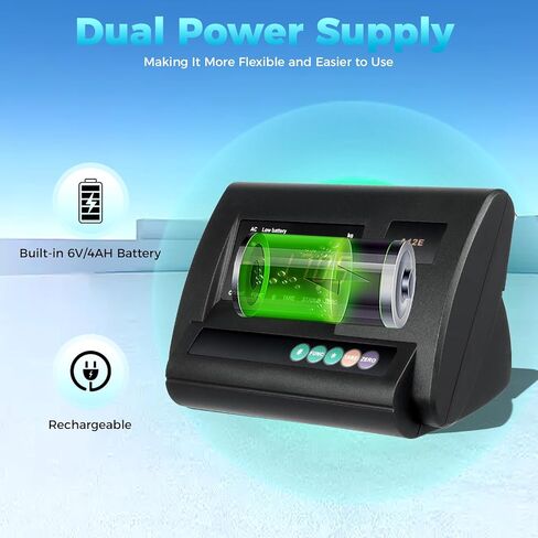 High Precision Weighing Indicator for Electronic Platform Scale 2.5T/5000lbs New in Kuwait