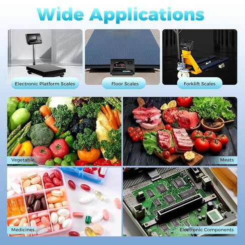 High Precision Weighing Indicator for Electronic Platform Scale 2.5T/5000lbs New in Kuwait