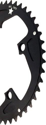 Usamade 130mm BCD 5-Bolt Sharktooth Pro CXR Road/Cross Chainring Made in USA in Kuwait