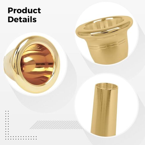 Silver-Plated Brass Tuba Mouthpiece, Precision Cnc Machined, Smooth Finish, Tuba Replacement Accessory in Saudi Arabia