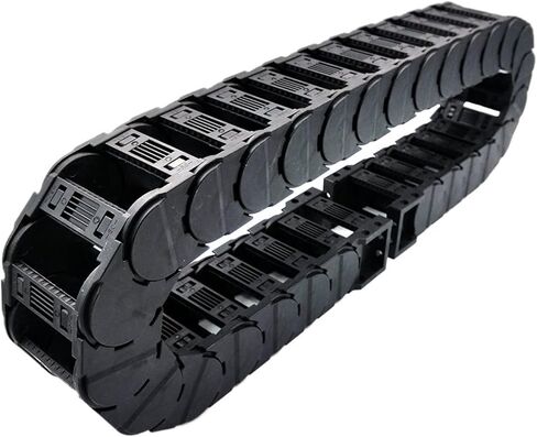 Transmission Chain of Power 1 Meter 35x100mm Drag X Chain Wire Carrier Cable Holder Low Noise Bridge Type Open On Both Sides CNC Router Machine Tools Parts Transmission Chain of Power(R125) in Saudi Arabia