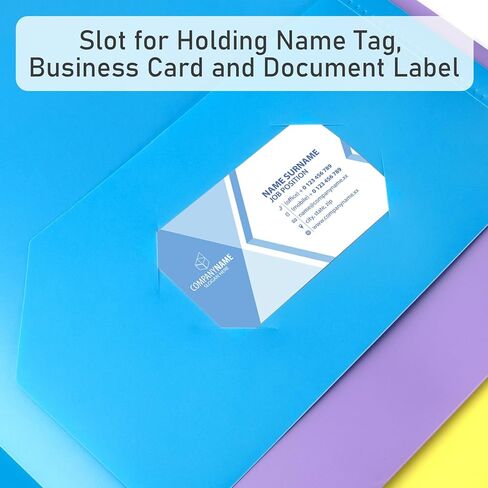 مجلدات تيمارت مع جيوب 3 ثقب اللكم-6 حزمة ، 2 جيب جيب جيب البلاستيك شاقتها لثلاثة رنين رنين ، مجلد ملف ورقة الحرف المناسب لمكتب المدرسة (الباستيل) in Kuwait