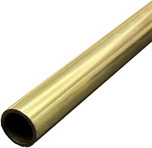 Seamless Round Brass Tube Diameter 2mm 3mm 14mm 16mm 18mm 20mm Length 200mm 300mm 500mm Brass Tube Cutting(300mm 14x12mm) in Kuwait