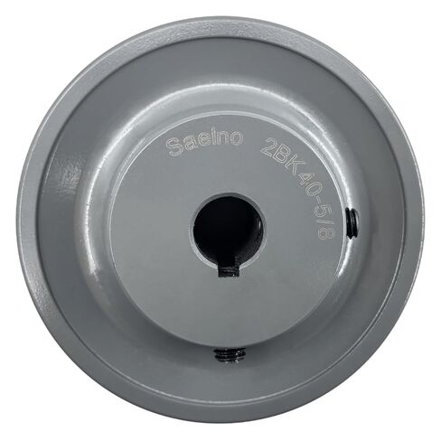 2BK40-5/8 بكرة أخدود مزدوجة ، الخامس بكرة الحزام 5/8 بوصة التجويف 3.95 "OD ، حديد بكرة المحرك من الفأس B BX 4L 5L V-BELTS ، 2BK40X5/8 بكرة in Saudi Arabia