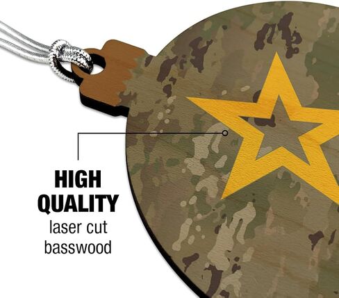 الرسومات والمزيد من شعار الجيش الأمريكي على زخرفة العطلات شجرة عيد الميلاد CAMO in Saudi Arabia