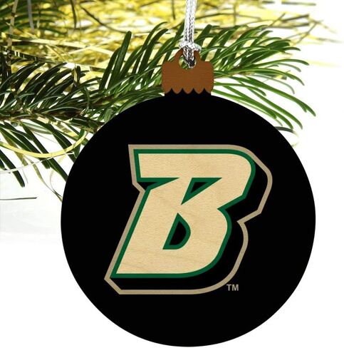 GRAPHICS & MORE Binghamton University Logo Wood Christmas Tree Holiday Ornament in Saudi Arabia