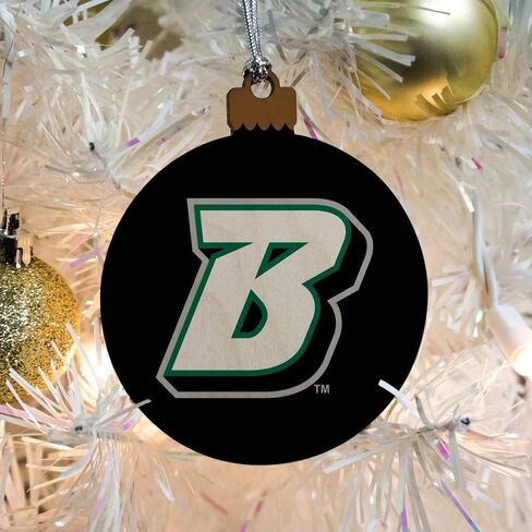 GRAPHICS & MORE Binghamton University Logo Wood Christmas Tree Holiday Ornament in Saudi Arabia