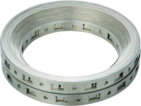 Breeze 4005 Make-A-Clamp Stainless Steel Hose Clamp System, 1 Kit Contains: 100 ft Band, 10 Band splices (Pack of 1) in Saudi Arabia