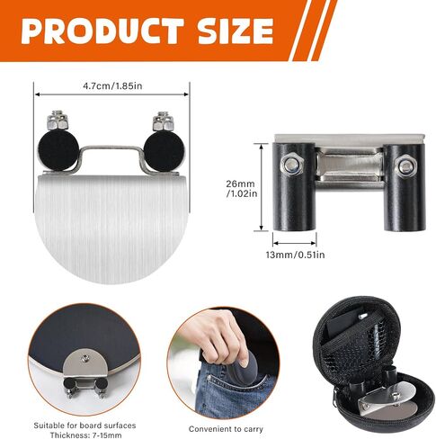 جهاز Skateboard Spark - ملحق Skatoboard Spark ، ملحق Tail لوح التزلج يمكنه توليد شرارات رائعة ، دعامة رائعة للطلاء في الشوارع والتصوير الفوتوغرافي. in Saudi Arabia