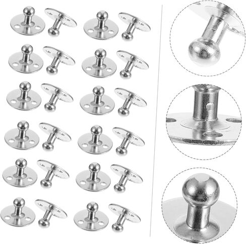 Artibetter 100pcs دعامات الغاز الدعامات التركيبة سهلة التثبيت الدعم هيدروليكي لتخزين الخزانات وأبواب RV طلاء واقية in Saudi Arabia