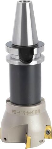 3 "مطحنة قابلة للفهرسة (shell) مع BT 30 Taper Arbor ، 6 Flute ، زاوية الرصاص 90 درجة ، مع 10 PCS APKT1604 Carbide إدراج in Kuwait