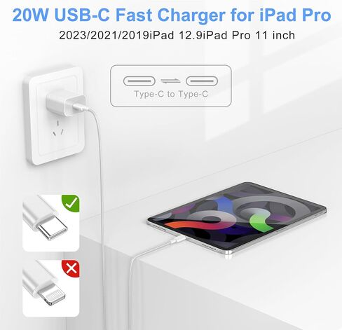 USB C Charger Block, 5 in 1 60W Charging Blocks, PD 3.0 25W Single Max Fast Charger, QC 2A USB Wall Charger for iPhone 16 15 14 13 12 11 Pro Max, iPad, iPod, Samsung, AirPods Pro, Apple Watch Series in Saudi Arabia