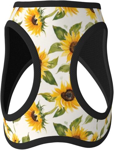 American Star Flag No Pull Dog Harness and Leash Set, Reflective Vest for Small Dogs, Adjustable Breathable Cute Classic Mesh Puppy Harness for Walking Hiking,Medium in Kuwait