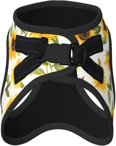 American Star Flag No Pull Dog Harness and Leash Set, Reflective Vest for Small Dogs, Adjustable Breathable Cute Classic Mesh Puppy Harness for Walking Hiking,Medium in Kuwait