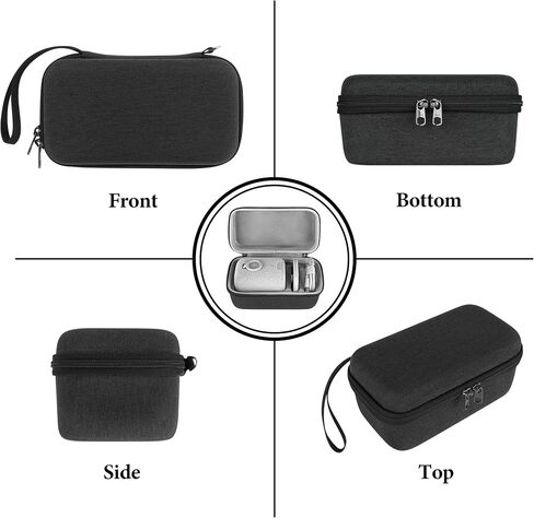 Geekria Shield Speaker Case Compatible with Sony LinkBuds Wireless Portable Speaker Hard Protective Case, Replacement Hard Shell Portable Speaker Protective Carrying Bag with Keychain Hook (Gray) in Saudi Arabia