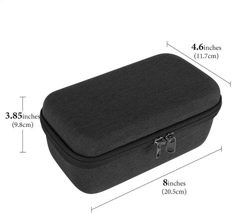 Geekria Shield Speaker Case Compatible with Sony LinkBuds Wireless Portable Speaker Hard Protective Case, Replacement Hard Shell Portable Speaker Protective Carrying Bag with Keychain Hook (Gray) in Saudi Arabia