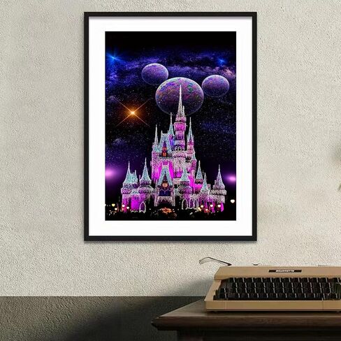 Gnome Diamond Art Kits for Adults, Coffee Diamond Painting Kits for Beginner, Round 5D Gem Painting Kits for DIY Crafts Gift Home Wall Decor 14x14inch in Saudi Arabia