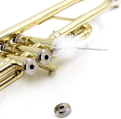 Mouthpiece Cleaner Valve Brushes Rod Cleaning Kit For Trumpet Horn Trombone Brass in Saudi Arabia