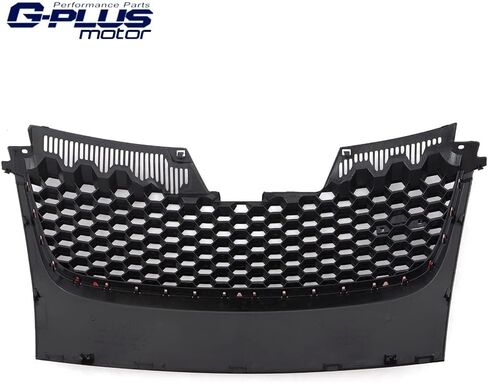 G-PLUS Front Bumper Hood Grille W/Red Trim, Compatible with Volkswagen Golf 7.5 2017-2019, 5GM853651AGCEE, 5GM853651AJCEE in Saudi Arabia