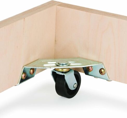 Woodriver Corner Caster Set of 4 Holds 290 Lbs in Saudi Arabia