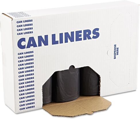 Super-Heavy Grade Can Liners, 40 x 46, 1.5 Mil, 45-Gallon, Black in Saudi Arabia