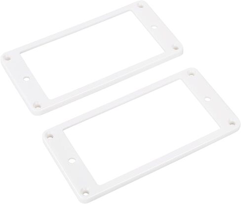 Banworks Humbucker Rings Plastic Flat Humbucker Pickup Covers 4x4mm Guitar Pickup Frame for Epiphone Les Paul LP Style Electric Guitars Pack of 2 JT/SYQG-18 Black in Kuwait