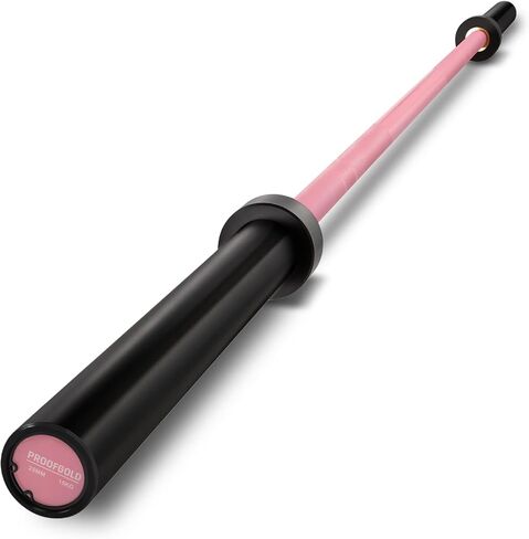 PROOFGOLD 6.6ft/7ft Olympic Barbell Bar 35Lb(15kg)/45LB(20kg) Barbell,Bench Press Bar for Squats and Deadlifts,Olympic Weight Bar for Home Gym,Womens Mens barbell(2inch),500LB/700LB/1000LB in Saudi Arabia
