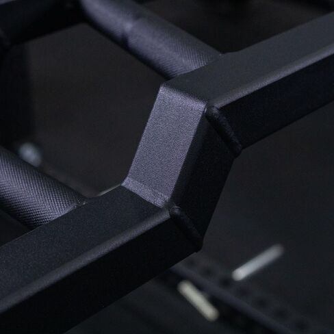 Titan Fitness Rackable Multi-Grip Camber Olympic Barbell ، تم تقييمه 1000 رطل ، زاوية ومحايدة لكرة القدم Barbell in Kuwait