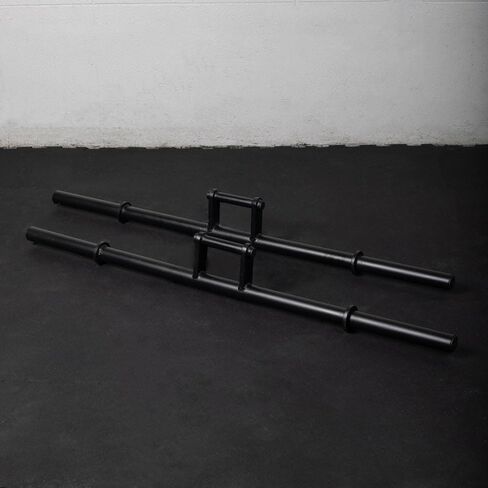 Titan Fitness 60in Farmers Walk Walkles ، يحمل المزارعون على طراز Barbell 500 رطل لكل منهما ، تدريب على وزن قوة القبضة in Saudi Arabia
