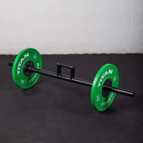 Titan Fitness 60in Farmers Walk Walkles ، يحمل المزارعون على طراز Barbell 500 رطل لكل منهما ، تدريب على وزن قوة القبضة in Saudi Arabia