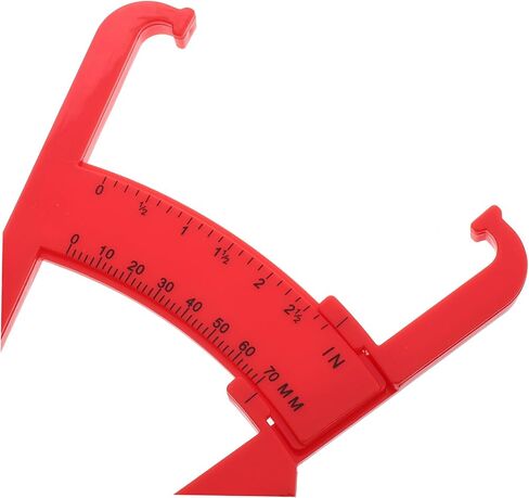 SAFIGLE 2pcs Calipers for Accurate Measurement Plastic Skinfold Calipers for Bmi Calculation Dual Measurement Tools for Men and Women Lightweight Portable Design for Easy Use in Saudi Arabia
