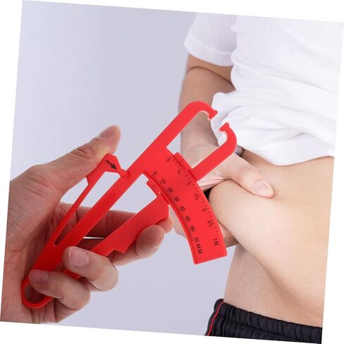 SAFIGLE 2pcs Calipers for Accurate Measurement Plastic Skinfold Calipers for Bmi Calculation Dual Measurement Tools for Men and Women Lightweight Portable Design for Easy Use in Saudi Arabia