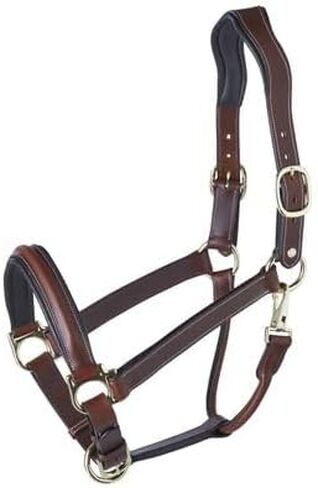 Dover Saddlery Ergonomic Halter - Oakbark - Cob-C/S in Saudi Arabia