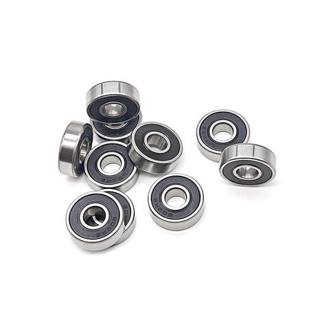 608RS تحمل 8x22x7 مم Skatboard Scooter 608 2RS Ball Bearing Miniature Skate Roller 608-2rs 608 Rs Bearing 8pcs in Kuwait