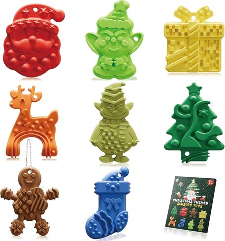 ألعاب Fidget Toys الحسية للأطفال المصابين بالتوحد ADHD: ألعاب التوحد للطفل ، ألعاب تململ الحسية وأحجار القلق من أجل تخفيف القلق للبالغين ، تهدئة ، جوائز الفصول الدراسية-6 عبوات in Saudi Arabia