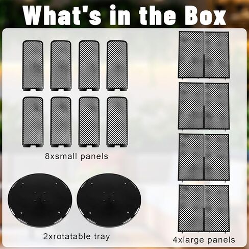 2 Pcs Rotating Paper Cup Dispenser, Cup Holder with 4 Compartments, Disposable Coffee Cup Dispenser Removable, Plastic Cup Storage & Lid Holder for Countertops, Kitchen, Coffee Stations (Black) in Kuwait