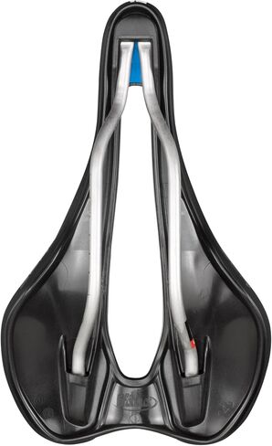Selle Italia SLR Boost Endurance TI316 Superflow Road Bike Saddle - Road Road Picycle Seat - Rost Nose Saddle Road ، Racing ، Thanpurance ، & Triathlon ، Black & White ، 248 × 145mm ، 207g (SI510753) in Saudi Arabia